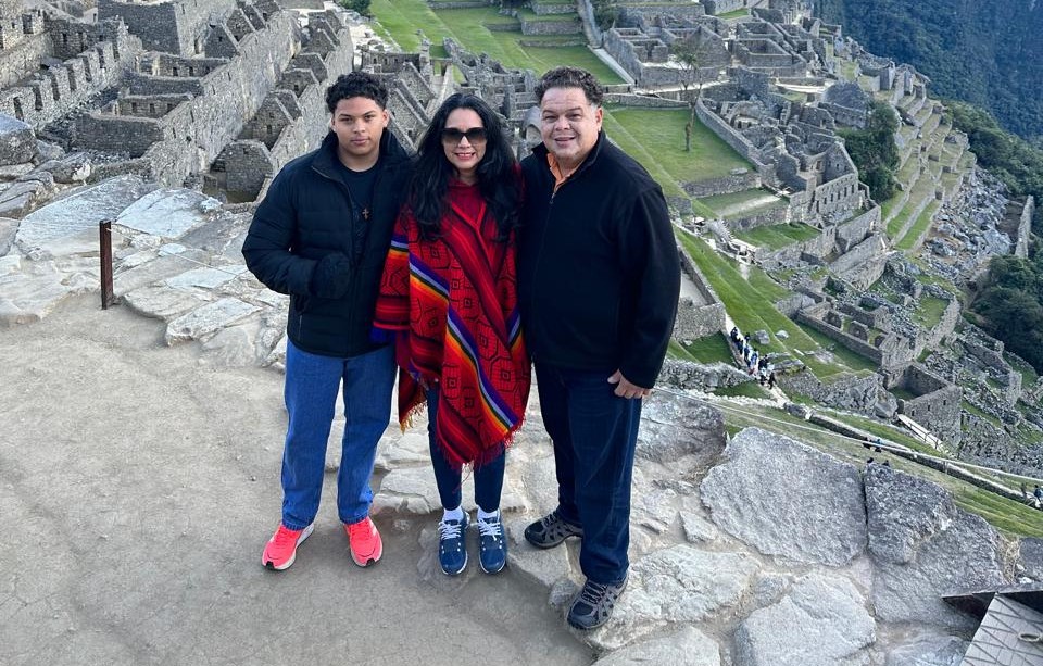 Me, Dad and Mom